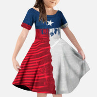 Flag Texas Fishing Family Matching Summer Maxi Dress and Hawaiian Shirt Personalized Hanging Fish and Hooks Graphic - Wonder Print Shop