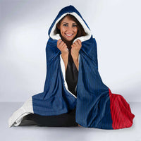 Flag Texas Fishing Hooded Blanket Personalized Hanging Fish and Hooks Graphic - Wonder Print Shop