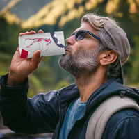 Personalized American Flag Golf 4 in 1 Can Cooler Tumbler Female Silhouette and Red White Blue Golf Bag Graphic - Wonder Print Shop