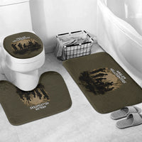 Harlem Hellfighters WWI Soldier Bathroom Set Vintage Military Hero Jazz Band Silhouette Art