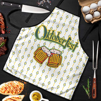 Oktoberfest Apron with Oktoberfest Beer Mug Illustration White Diamond - Wonder Print Shop