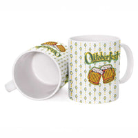 Oktoberfest Ceramic Mug with Oktoberfest Beer Mug Illustration White Diamond - Wonder Print Shop