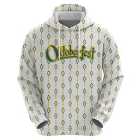 Oktoberfest Hoodie with Oktoberfest Beer Mug Illustration White Diamond - Wonder Print Shop