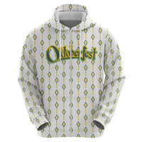 Oktoberfest Hoodie with Oktoberfest Beer Mug Illustration White Diamond - Wonder Print Shop