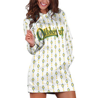Oktoberfest Hoodie Dress with Oktoberfest Beer Mug Illustration White Diamond - Wonder Print Shop