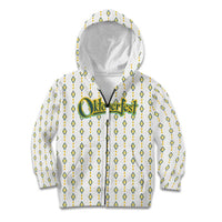 Oktoberfest Kid Hoodie with Oktoberfest Beer Mug Illustration White Diamond - Wonder Print Shop
