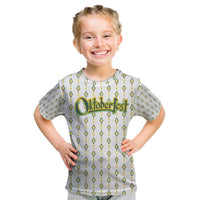 Oktoberfest Kid T Shirt with Oktoberfest Beer Mug Illustration White Diamond - Wonder Print Shop