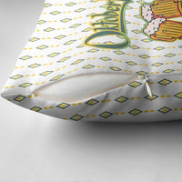 Oktoberfest Pillow Cover with Oktoberfest Beer Mug Illustration White Diamond - Wonder Print Shop