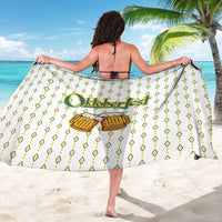 Oktoberfest Sarong with Oktoberfest Beer Mug Illustration White Diamond - Wonder Print Shop
