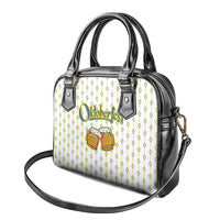 Oktoberfest Shoulder Handbag with Oktoberfest Beer Mug Illustration White Diamond - Wonder Print Shop