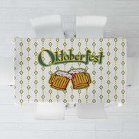 Oktoberfest Tablecloth with Oktoberfest Beer Mug Illustration White Diamond - Wonder Print Shop