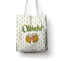 Oktoberfest Tote Bag with Oktoberfest Beer Mug Illustration White Diamond - Wonder Print Shop