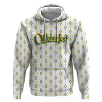 Oktoberfest Zip Hoodie with Oktoberfest Beer Mug Illustration White Diamond - Wonder Print Shop