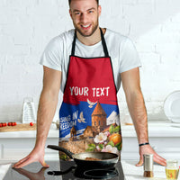 Personalized Armenia Heritage Apron Ararat Monastery Rising In Freedom Patriotic Doves