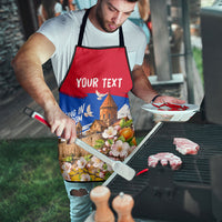 Personalized Armenia Heritage Apron Ararat Monastery Rising In Freedom Patriotic Doves