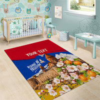 Personalized Armenia Heritage Area Rug Ararat Monastery Rising In Freedom Patriotic Doves