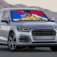 Personalized Armenia Heritage Auto Sun Shade Ararat Monastery Rising In Freedom Patriotic Doves