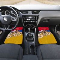 Personalized Armenia Heritage Car Mats Ararat Monastery Rising In Freedom Patriotic Doves