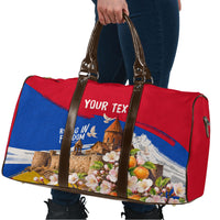 Personalized Armenia Heritage Travel Bag Ararat Monastery Rising In Freedom Patriotic Doves