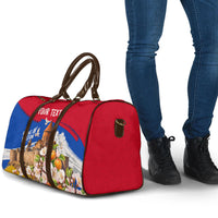 Personalized Armenia Heritage Travel Bag Ararat Monastery Rising In Freedom Patriotic Doves