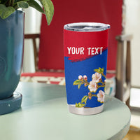 Personalized Armenia Heritage Tumbler Cup Ararat Monastery Rising In Freedom Patriotic Doves