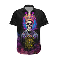 King Skeleton Hawaiian Shirt I Do What I Want - Wonder Print Shop