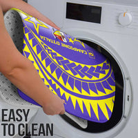 Campione d’Italia Bathroom Set with Yellow Purple Star Design and Town Crest - Wonder Print Shop