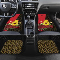 Zapatista Territories Car Mats Mexico with Corn Graphic and Indigenous Pattern Semillas de Libertad - Wonder Print Shop