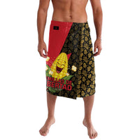 Zapatista Territories Lavalava Mexico with Corn Graphic and Indigenous Pattern Semillas de Libertad - Wonder Print Shop