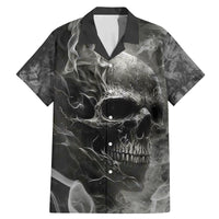 Hello Darkness My Old Friend Skull Family Matching Mermaid Dress and Hawaiian Shirt - Wonder Print Shop