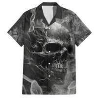 Hello Darkness My Old Friend Skull Family Matching Short Sleeve Bodycon Dress and Hawaiian Shirt - Wonder Print Shop