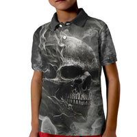 Hello Darkness My Old Friend Skull Kid Polo Shirt - Wonder Print Shop
