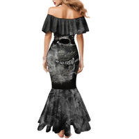 Hello Darkness My Old Friend Skull Mermaid Dress - Wonder Print Shop