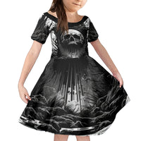 If I Stand Alone I Know I'm With Someone I Can Trust Skull Family Matching Puletasi Dress and Hawaiian Shirt - Wonder Print Shop