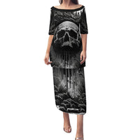 If I Stand Alone I Know I'm With Someone I Can Trust Skull Family Matching Puletasi Dress and Hawaiian Shirt - Wonder Print Shop