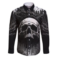 If I Stand Alone I Know I'm With Someone I Can Trust Skull Family Matching Short Sleeve Bodycon Dress and Hawaiian Shirt - Wonder Print Shop