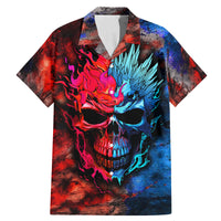 Be Careful Skull Family Matching Mermaid Dress and Hawaiian Shirt - Wonder Print Shop