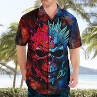 Be Careful Skull Hawaiian Shirt - Wonder Print Shop