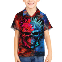 Be Careful Skull Kid Hawaiian Shirt - Wonder Print Shop