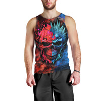 Be Careful Skull Men Tank Top - Wonder Print Shop
