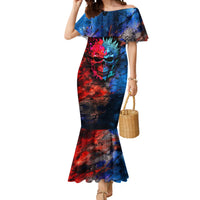 Be Careful Skull Mermaid Dress - Wonder Print Shop