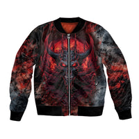 I Can Fix Stupid But It's Gonna Hurt Skull Bomber Jacket - Wonder Print Shop