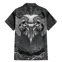 Until Valhalla Viking Skull Family Matching Mermaid Dress and Hawaiian Shirt - Wonder Print Shop