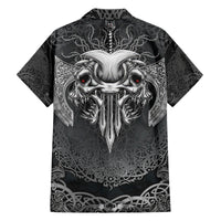 Until Valhalla Viking Skull Family Matching Off Shoulder Short Dress and Hawaiian Shirt - Wonder Print Shop