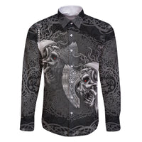 Until Valhalla Viking Skull Family Matching Puletasi Dress and Hawaiian Shirt - Wonder Print Shop