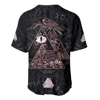 Viking Odin Baseball Jersey Viking Allfather's Radiance - Wonder Print Shop