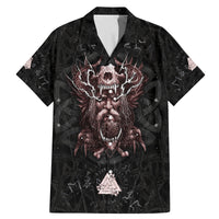 Viking Odin Family Matching Mermaid Dress and Hawaiian Shirt Viking Allfather's Radiance - Wonder Print Shop