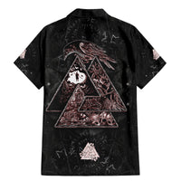 Viking Odin Family Matching Mermaid Dress and Hawaiian Shirt Viking Allfather's Radiance - Wonder Print Shop