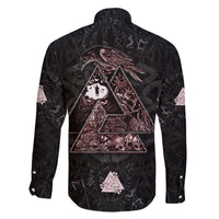 Viking Odin Family Matching Short Sleeve Bodycon Dress and Hawaiian Shirt Viking Allfather's Radiance - Wonder Print Shop