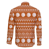 Basketball Santa Claus Christmas Family Matching Puletasi and Hawaiian Shirt Xmas Holiday Patterns - Wonder Print Shop